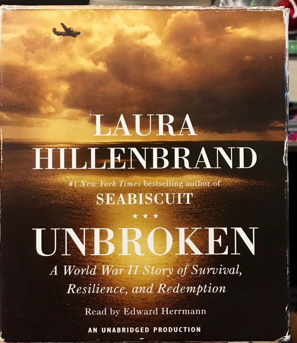 UNBROKEN - Audiobook by Laura Hillenbrand, WW II Story of Survival - 11 CDs